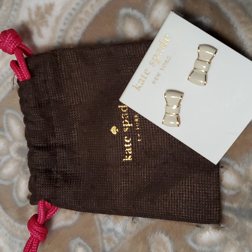 Kate Spade Take A Bow Stud Earrings